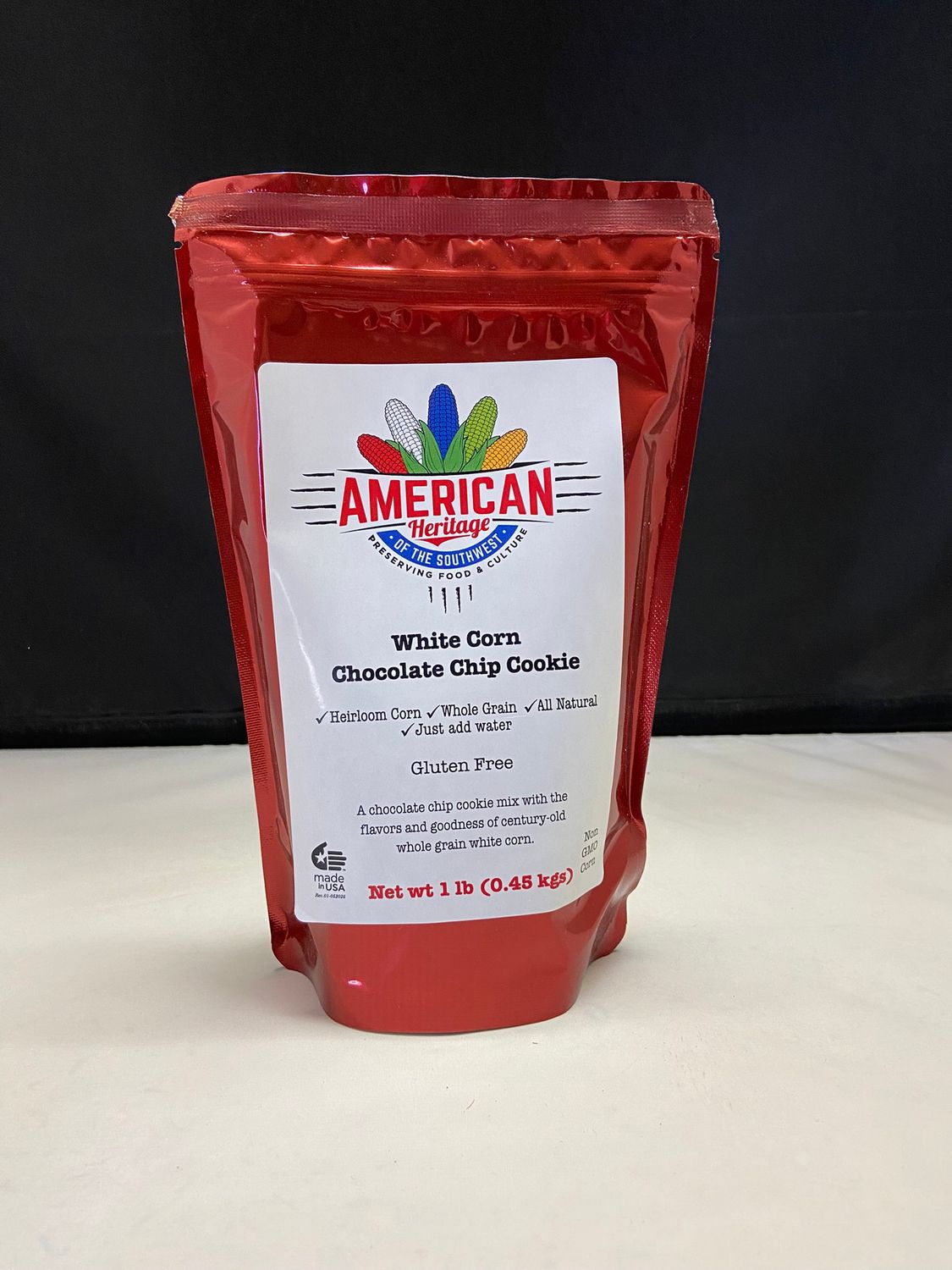 White Corn Chocolate Chip Cookie Mix