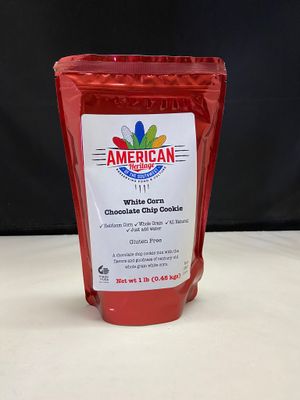 White Corn Chocolate Chip Cookie Mix