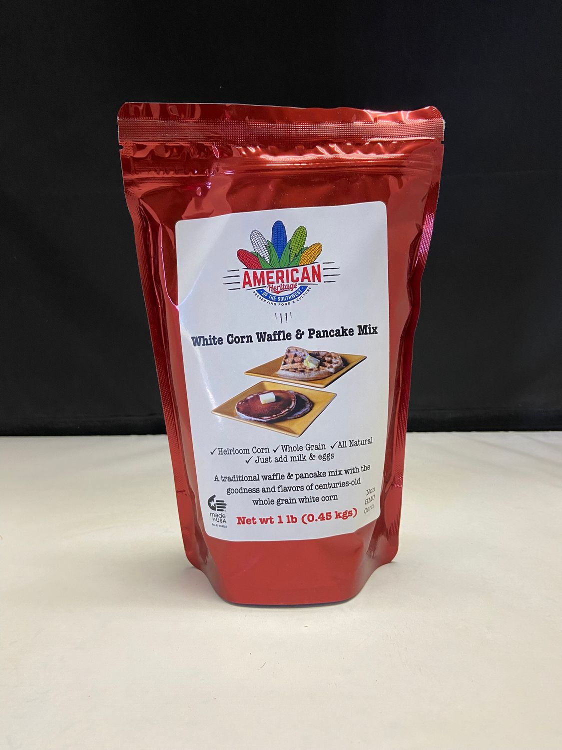 White Corn Waffle &amp; Pancake Mix