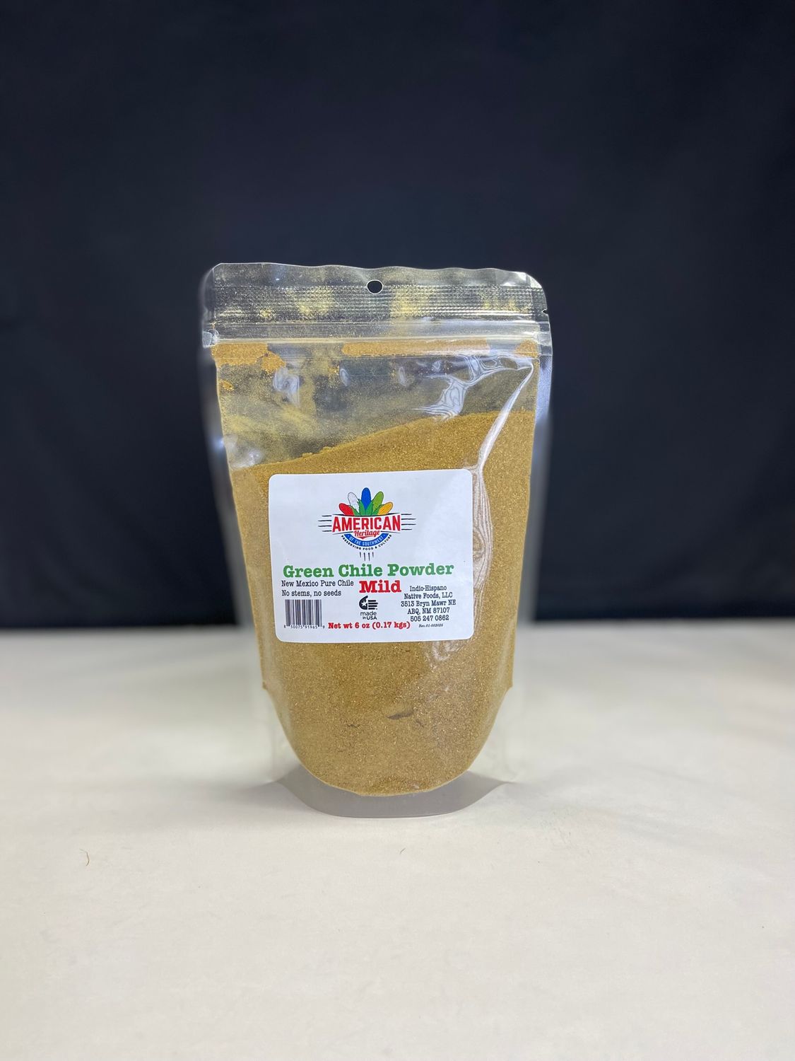 Green Chile Powder-Mild