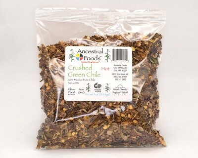 Crushed Green Chile-Hot - 6oz