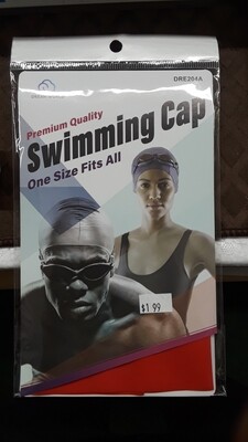 Premium Quality Swimming Cap One Size Fits All