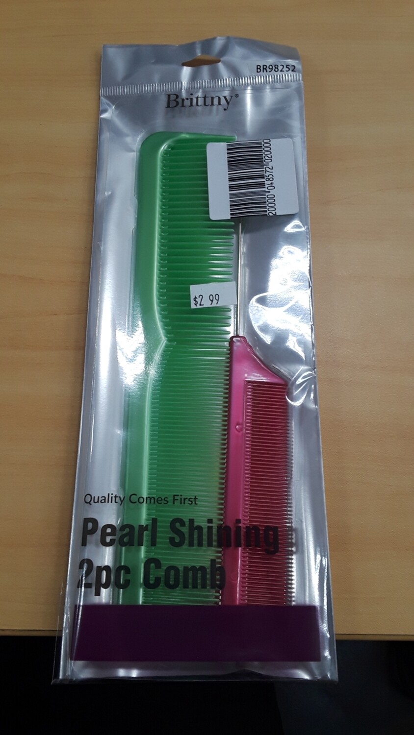 Pearl Shinning 2pc Comb