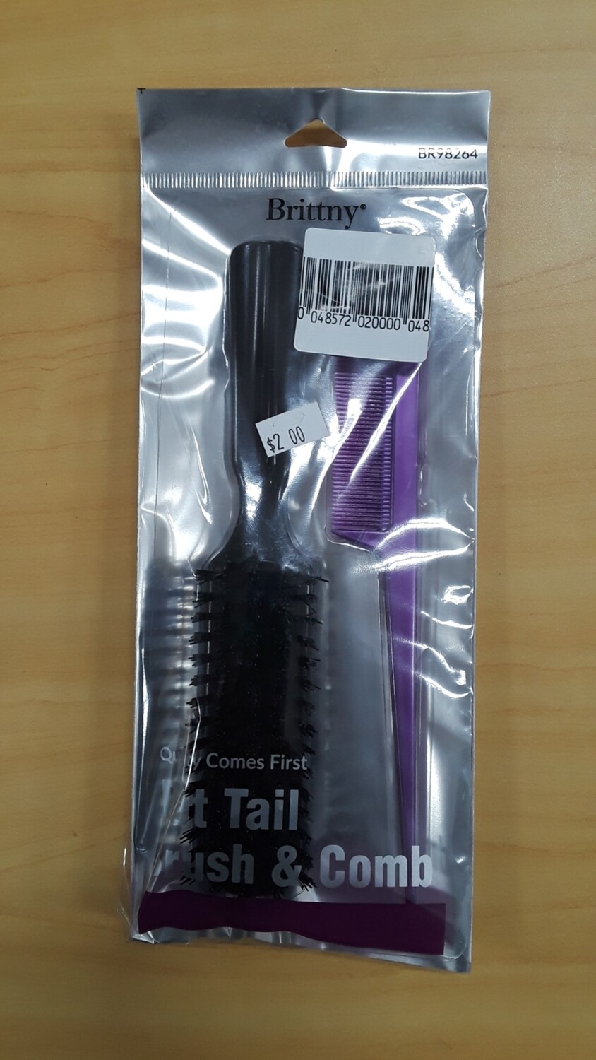 Brittny Rat Tail Brush & Comb