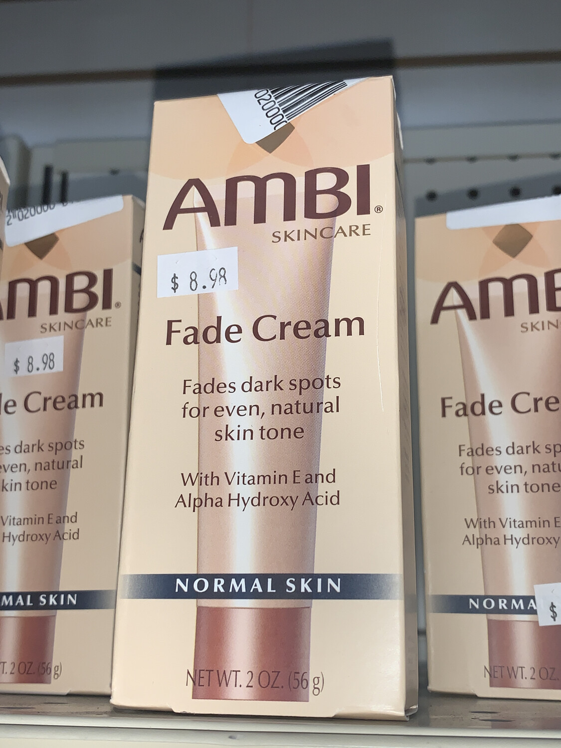 Ambi Skin Care Fade Cream Normal Skin 2 Oz.tub