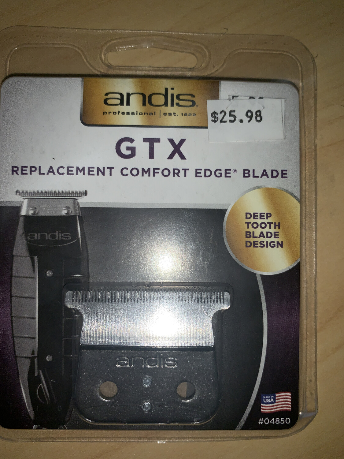 Andis Gtx Replacement Edge Blade