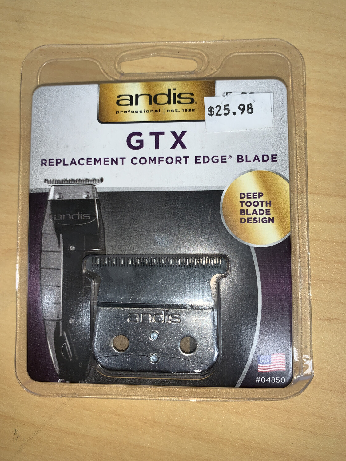 Andis Gtx  Replacement  Comfort Edge Blade