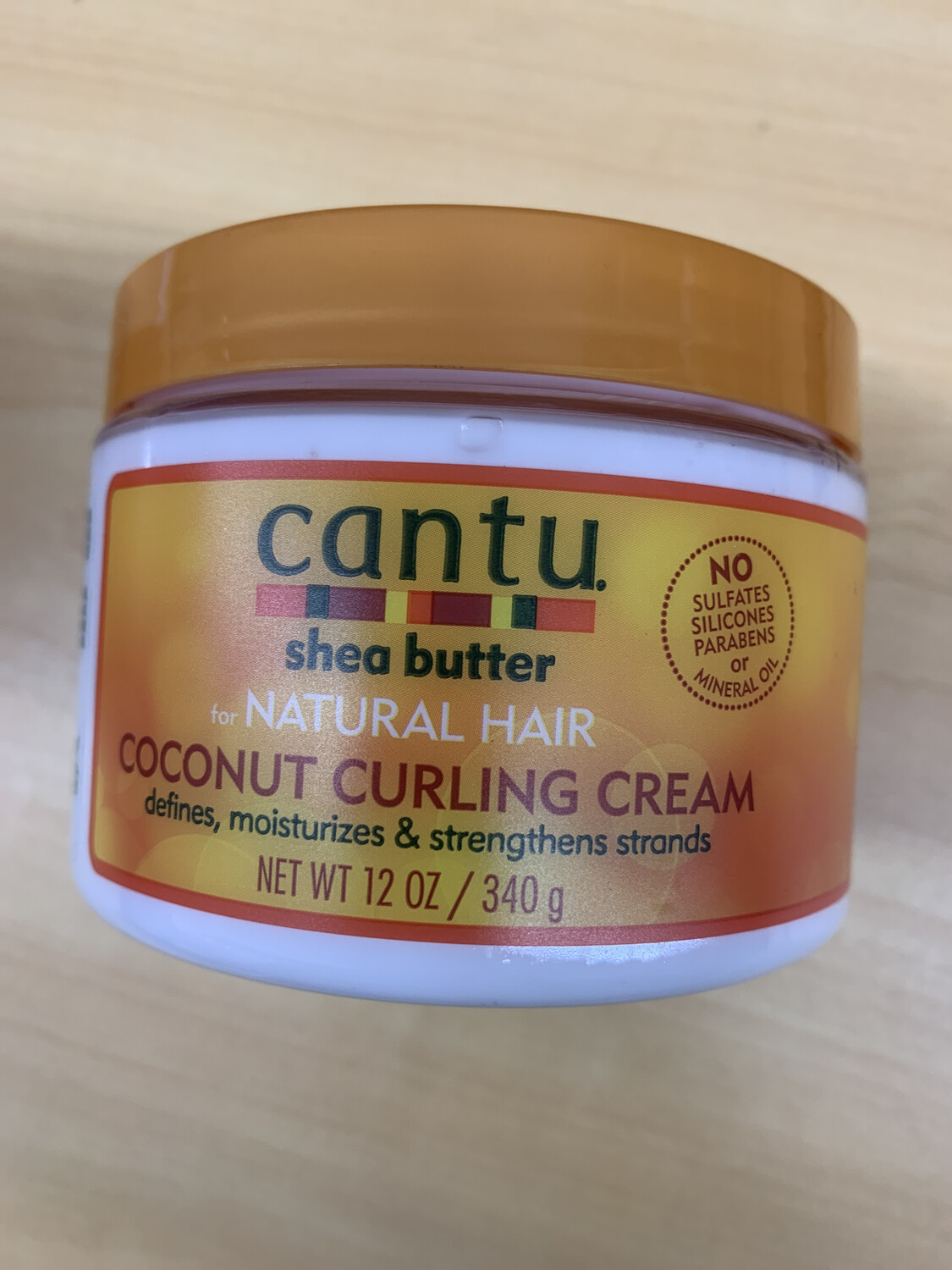 Cantu Shea Butter Coconut Butter Curling Cream 12 Oz.