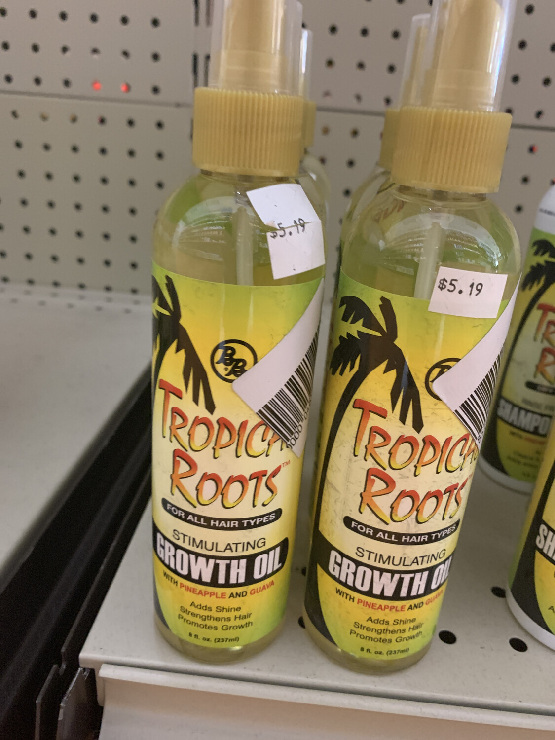 Tropical Roots Stimulaing Growth Oil 8 Oz