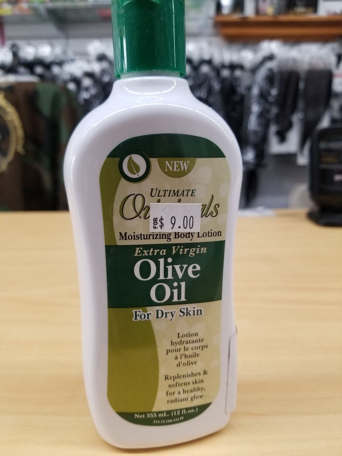 New Original Ultimate Moisturizing Body Lotion  Extra Virgin Olive Oil 12 Oz  For Skin