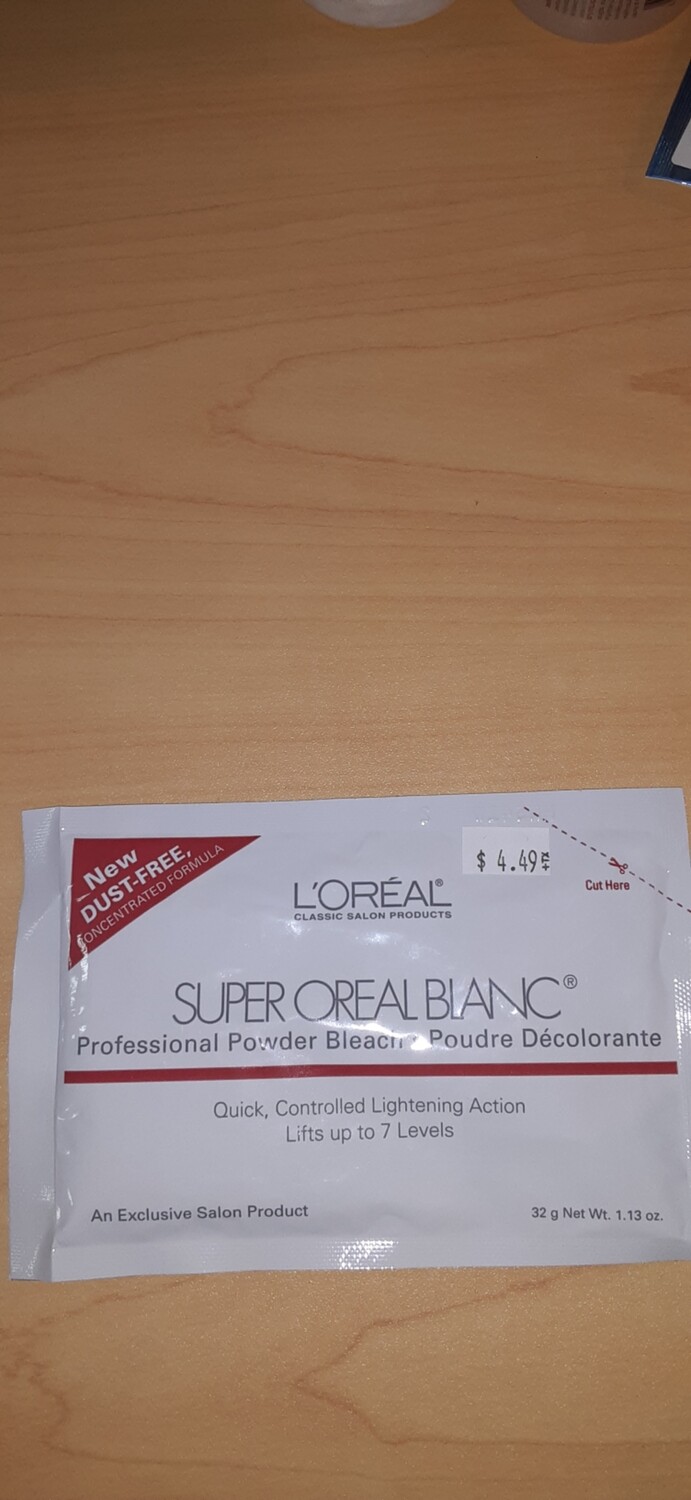 Loreal Super Oreal Blanc Pro Powder Bleach