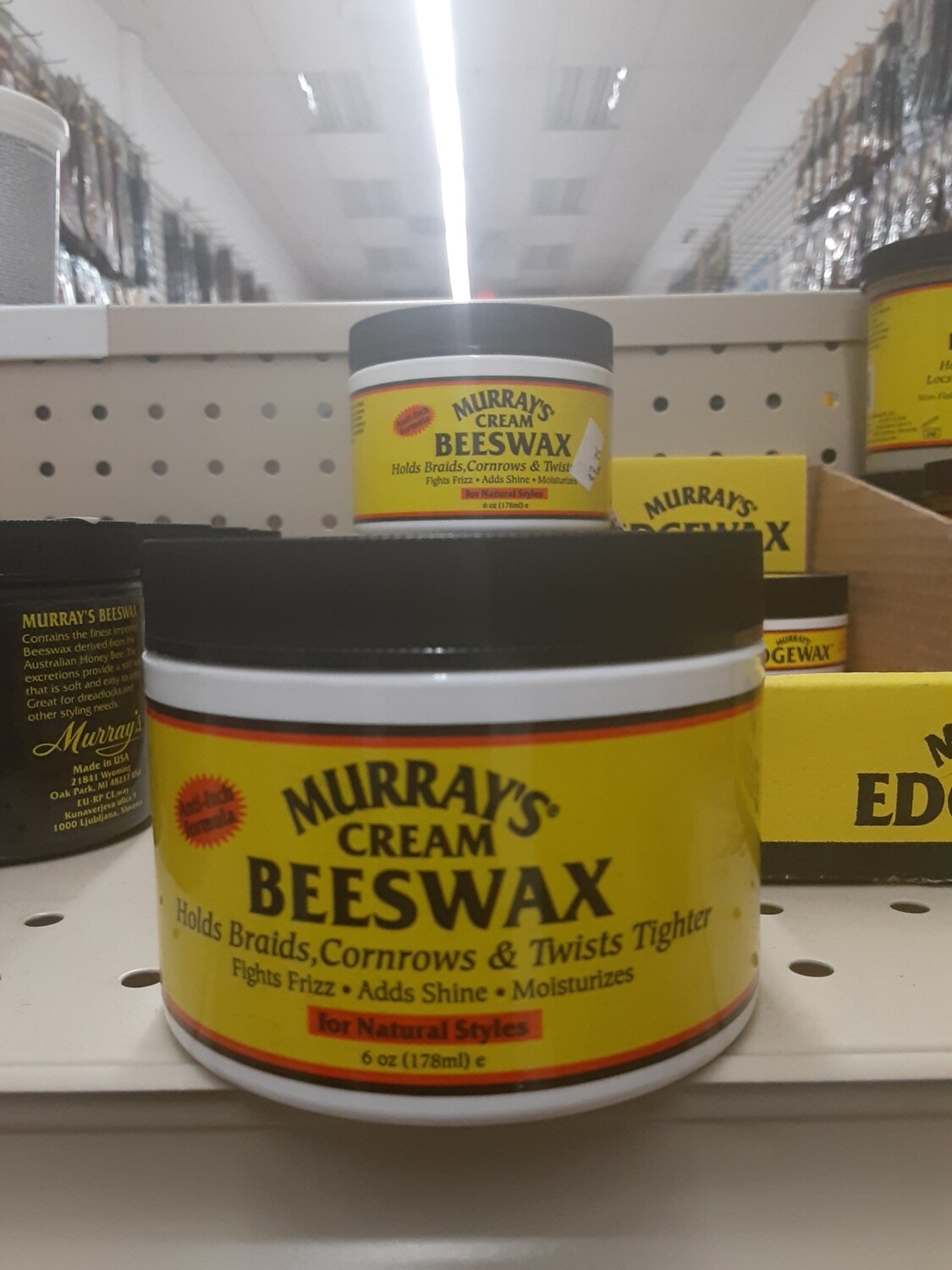 Murray's Cream  Beeswax 6 Oz.