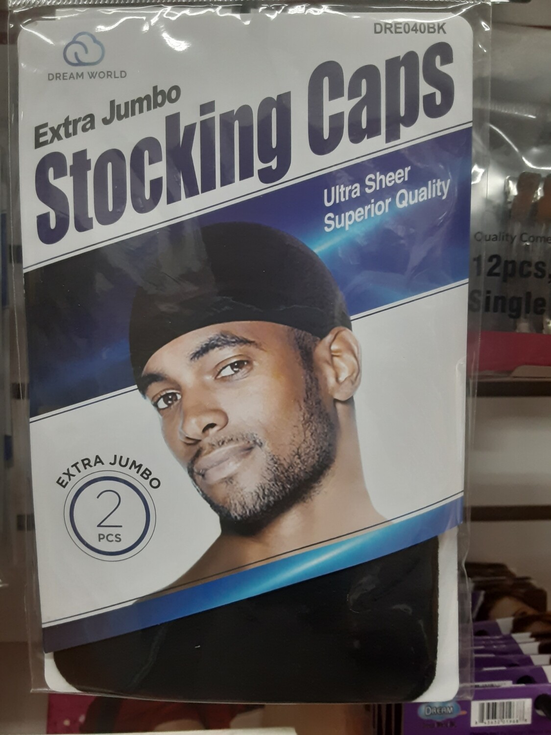 Extra jumbo stocking cap two packs