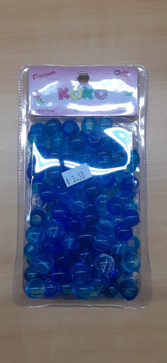 Koko hair beads blue