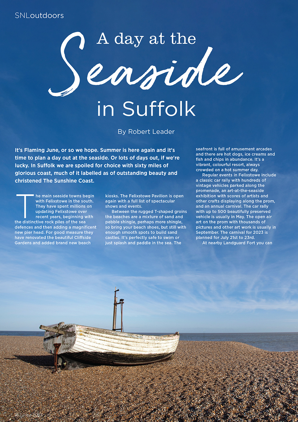 SNL June 2023 Single Issues Buy or Subscribe to Suffolk Norfolk