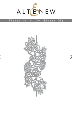 ALTENEW FLORAL IN 'N' OUT BORDER DIE ALTENEW FLORAL IN 'N' OUT BORDER DIE