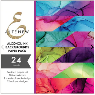ALTENEW ALCOHOL INK BACKGROUNDS PAPER PACK
