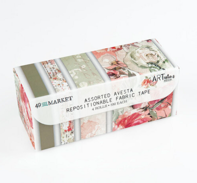 49 AND MARKET ASSORTED AVESTA REPOSITIONABLE FABRIC TAPE SET