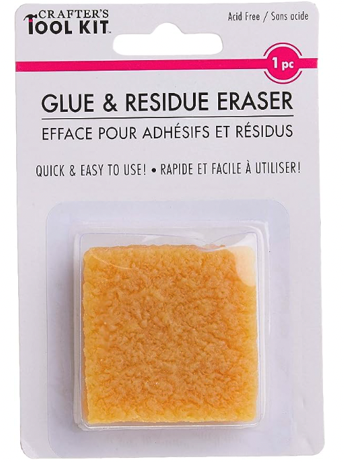 CRAFTER&#39;S TOOL KIT GLUE AND RESIDUE ERASER