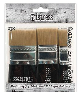TIM HOLTZ COLLAGE BRUSH SET (3PCS)