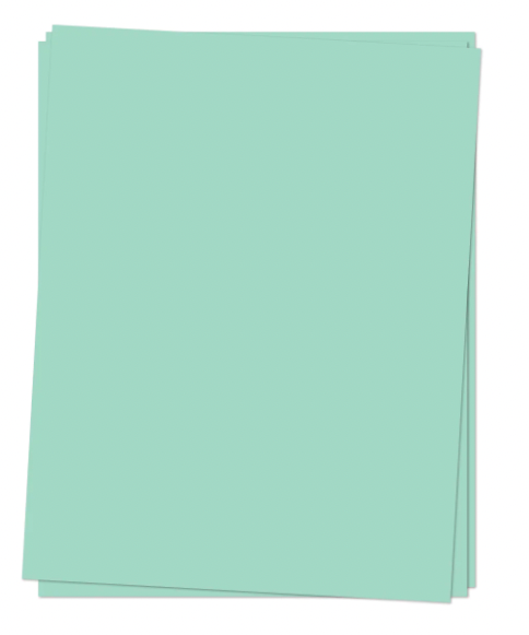 C&amp;9 CARDSTOCK- AQUA SKY