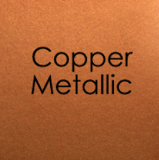 GINA K CARDSTOCK- METALLIC COPPER