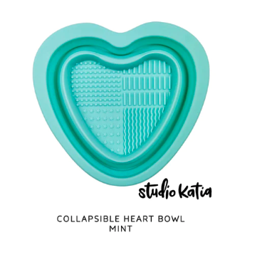 STUDIO KATIA COLLAPSIBLE HEAR BOWL MINT