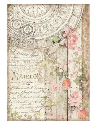 STAMPERIA DECOUPAGE RICE PAPER- CASA GRANADA MAISONS