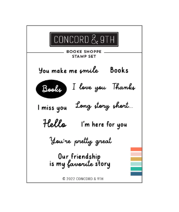 C&amp;9 STAMP- BOOK SHOPPE