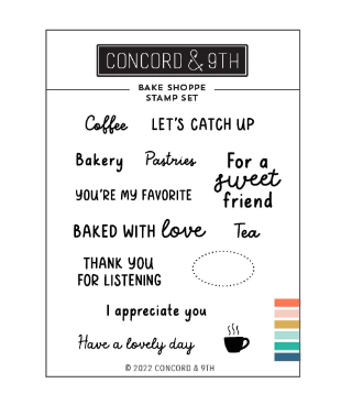 C&amp;9 STAMP- BAKE SHOPPE