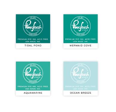 PF PREMIUM DYE INKS- ISLAND OASIS (4/PACK)