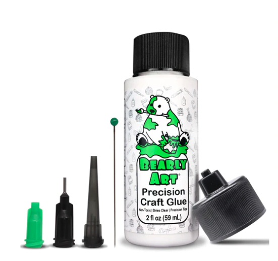 ADHESIVE LIQUID GLUE- BEARLY ART THE MINI PRECISION CRAFT GLUE