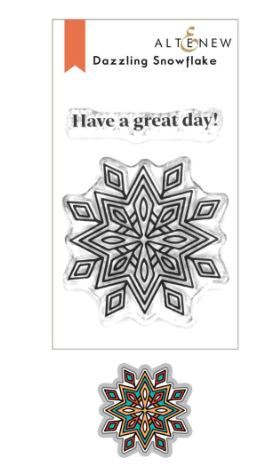 ALT  MINI STAMP AND DIE SET- DAZZLING SNOWFLAKE