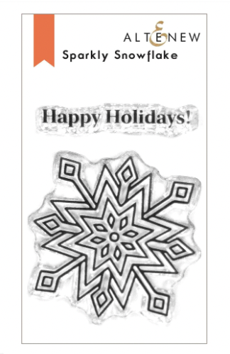 ALTENEW MINI STAMP SET ONLY- SPARKLY SNOWFLAKE