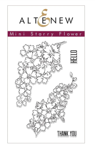 ALTENEW MINI STAMP SET ONLY- MINI STARRY FLOWER