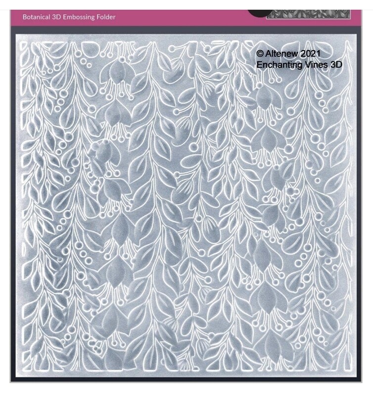 ALT 3D EMBOSSING FOLDER- ENCHANTING VINES