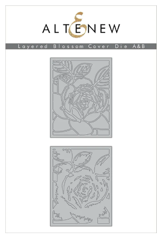 ALT FLORAL LAYERED DIES- LAYERED BLOSSOM COVER DIES A AND B