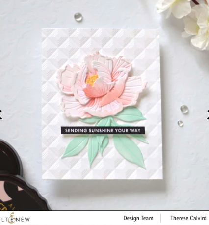ALT FLORAL LAYERED DIES- CRAFT A FLOWER: WATER LILY