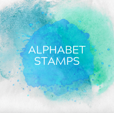 ALPHABET STAMPS