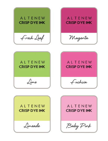ALT FRESH DYE INKS- SPRING BOUQUET (6 MINI CUBES)