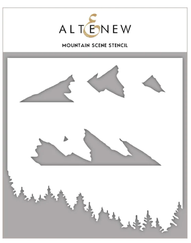 ALT STENCILS- MOUNTAIN