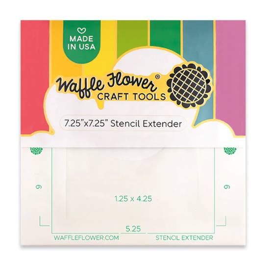 WF STENCIL EXTENDER 7.25&quot; X 7.25&quot;