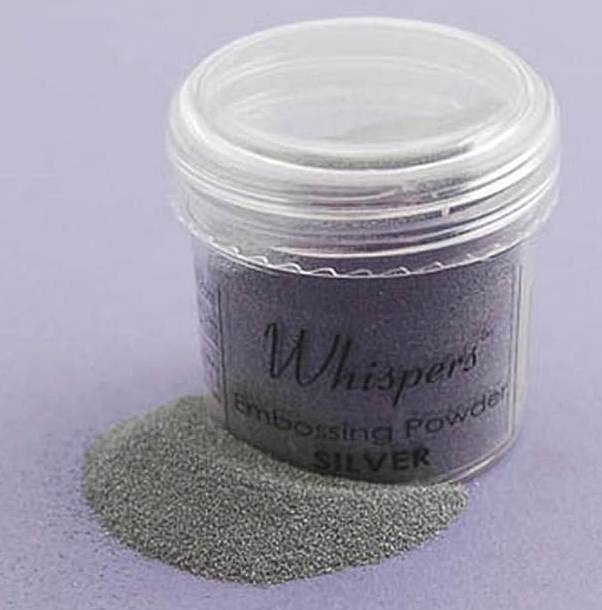 WHISPER EMBOSSING POWDER- SILVER