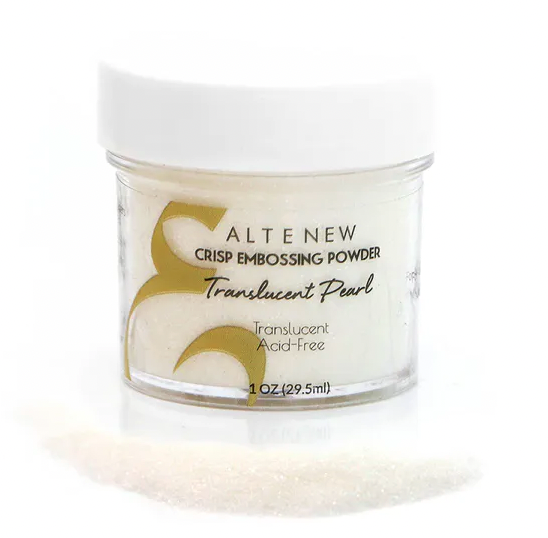 ALT CRISP EMBOSSING POWDER- TRANSLUCENT PEARL