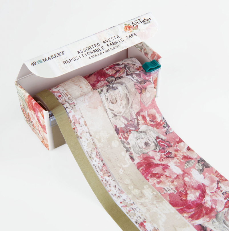 49&amp;M  ASSORTED AVESTA REPOSITIONABLE FABRIC TAPE