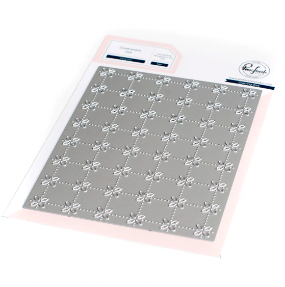 PFS COVER DIE- FLORAL GRID