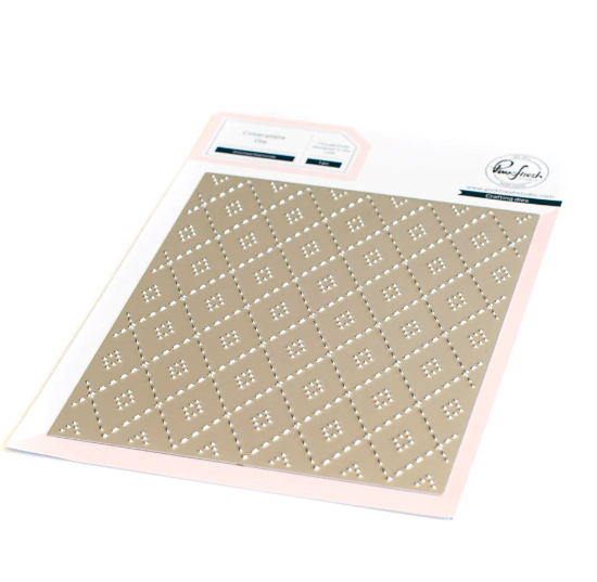 PFS COVER DIE- STITCHED DIAMONDS COVERPLATE