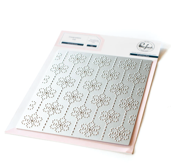 PFS COVER DIE- FLORAL BACKDROP COVERPLATE