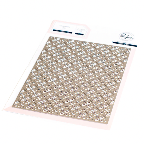PFS COVER DIE- FLORAL &amp; DIAMOND TILES COVERPLATE