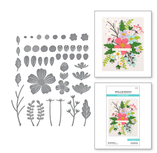 SB FLORAL DIES- BE BOLD BLOOMS